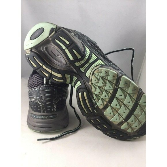 Saucony Grid Terrain Womens 15102-2 Running Shoe Size 6 Black Sneakers Athletic - Picture 2 of 12